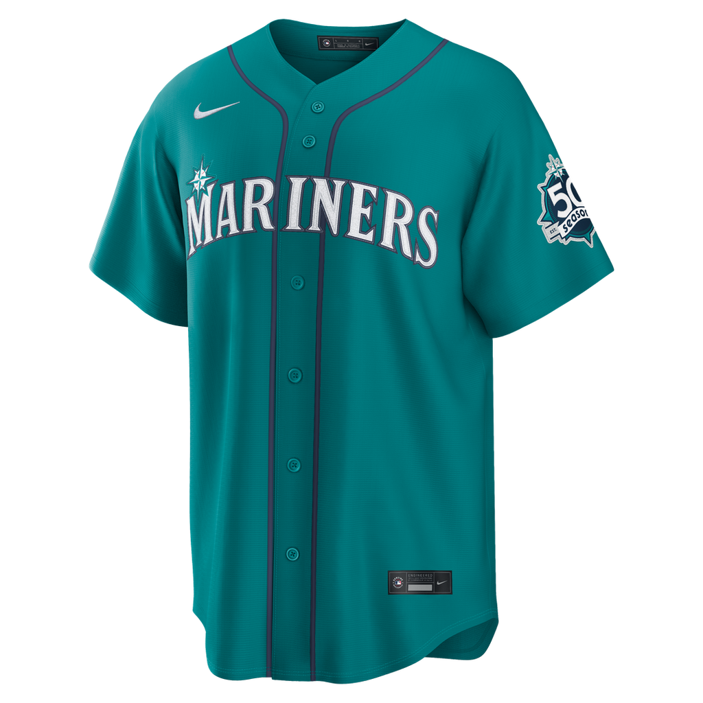 Seattle Mariners Cal Raleigh Nike Alternate Stadium Jersey - Cream