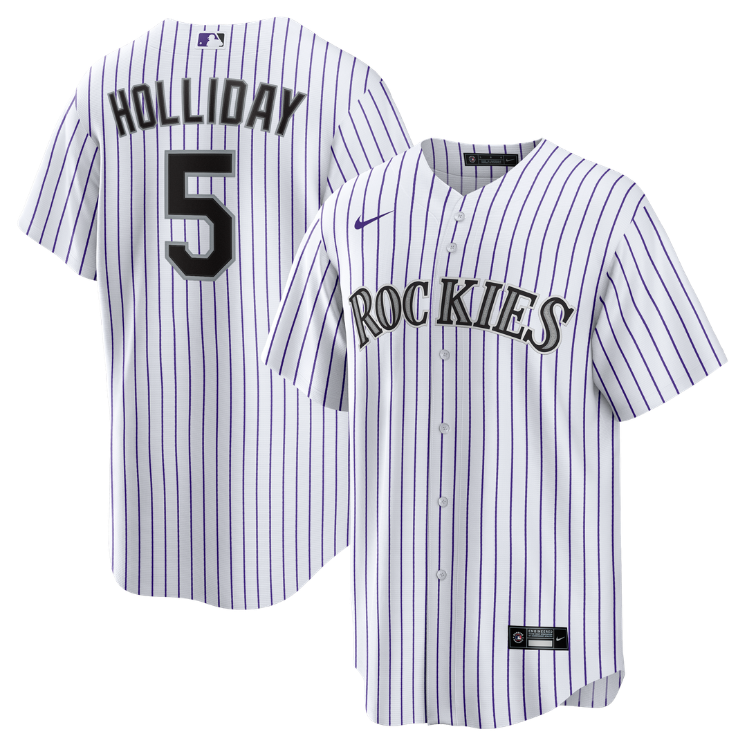 Colorado Rockies Matt Holliday Nike Home Retired Player Replica Jersey - White