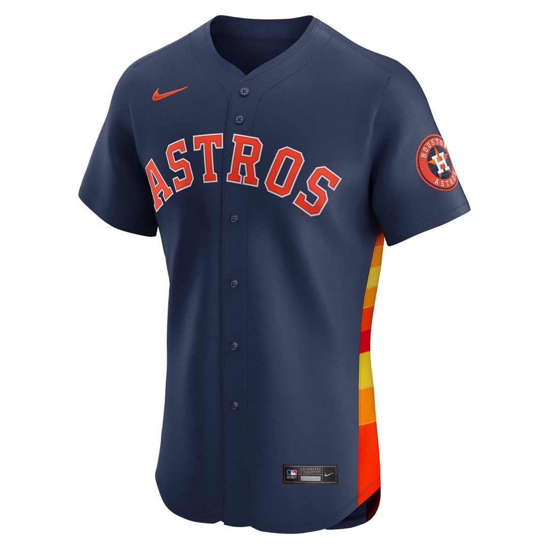 Houston Astros Nike Alternate 2 Elite Jersey - Navy