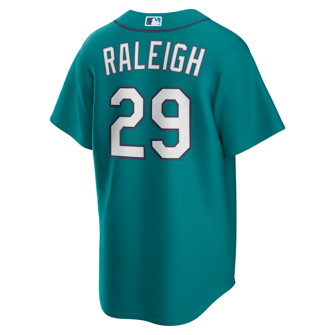 Seattle Mariners Cal Raleigh Nike Alternate Replica Jersey - Teal