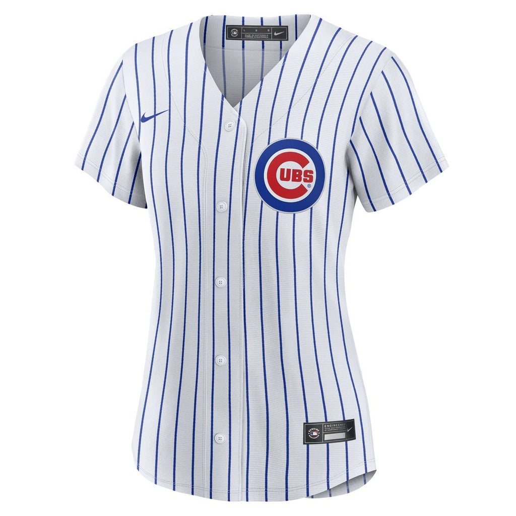 Chicago Cubs Dansby Swanson Nike Women's Home Replica Player Jersey - White/Royal