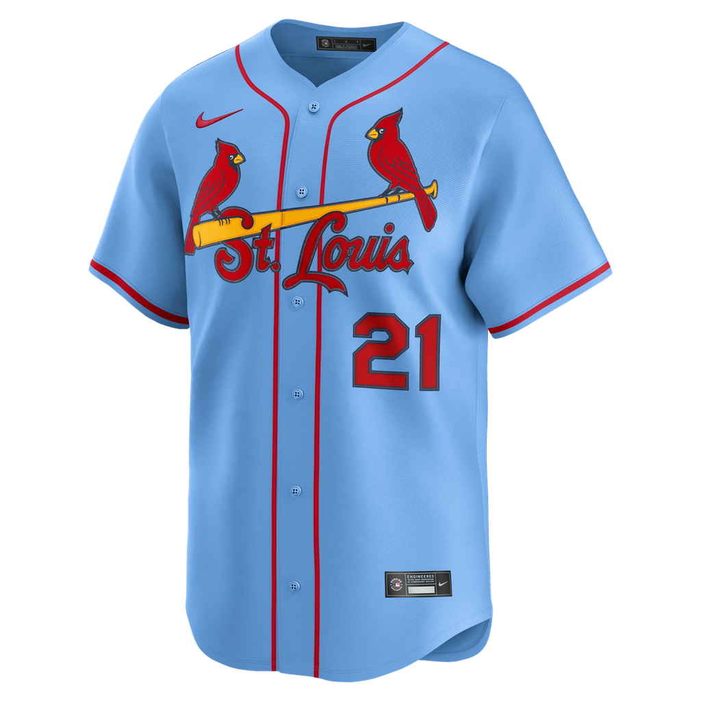 St. Louis Cardinals Lars Nootbaar Nike Home Limited Player Jersey - White