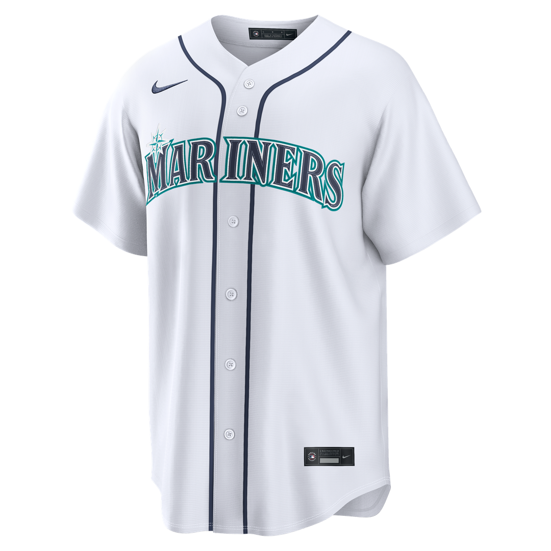 Seattle Mariners Cal Raleigh Nike Road Replica Jersey - Navy