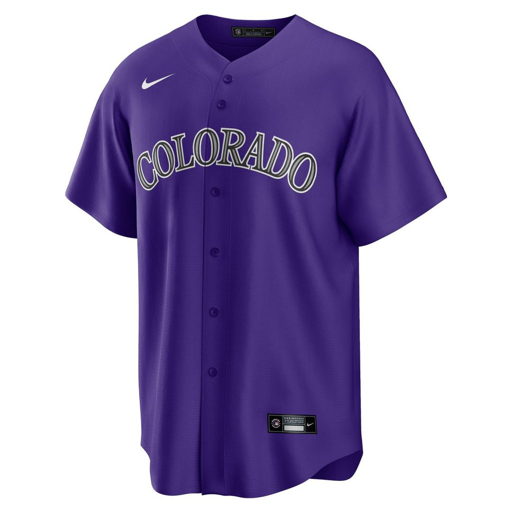 Colorado Rockies Charlie Blackmon Nike Home Replica Player Name Jersey - White