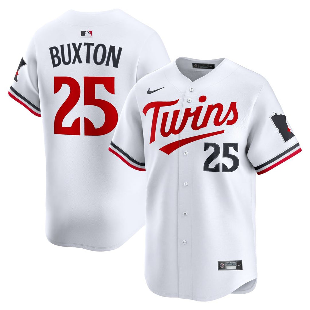 Minnesota Twins Byron Buxton Nike Home Limited Player Jersey - White