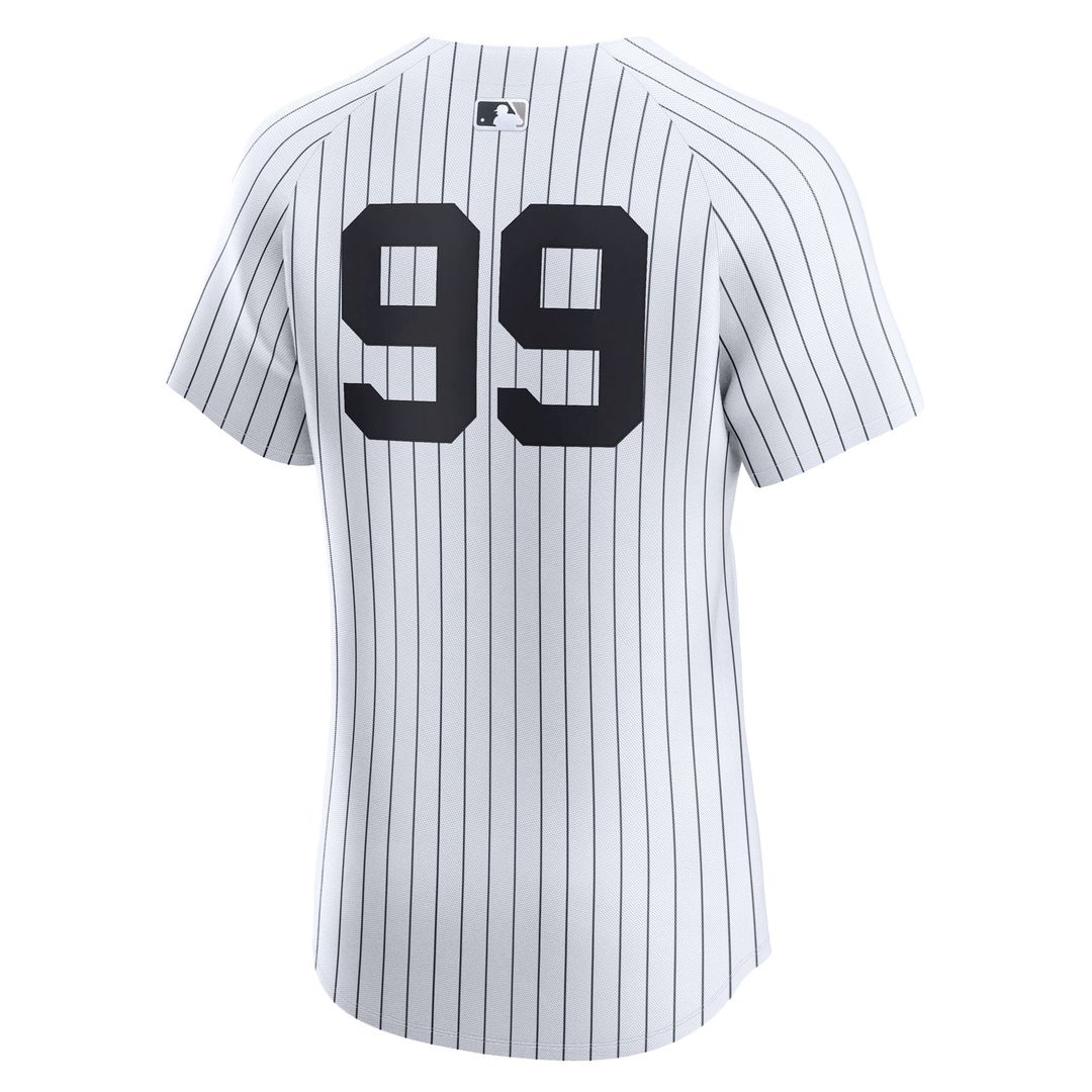 New York Yankees Aaron Judge Nike Home ElitePlayer Jersey - White