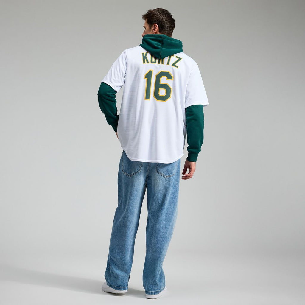 Athletics Nick Kurtz Nike Home Replica Player Jersey - White