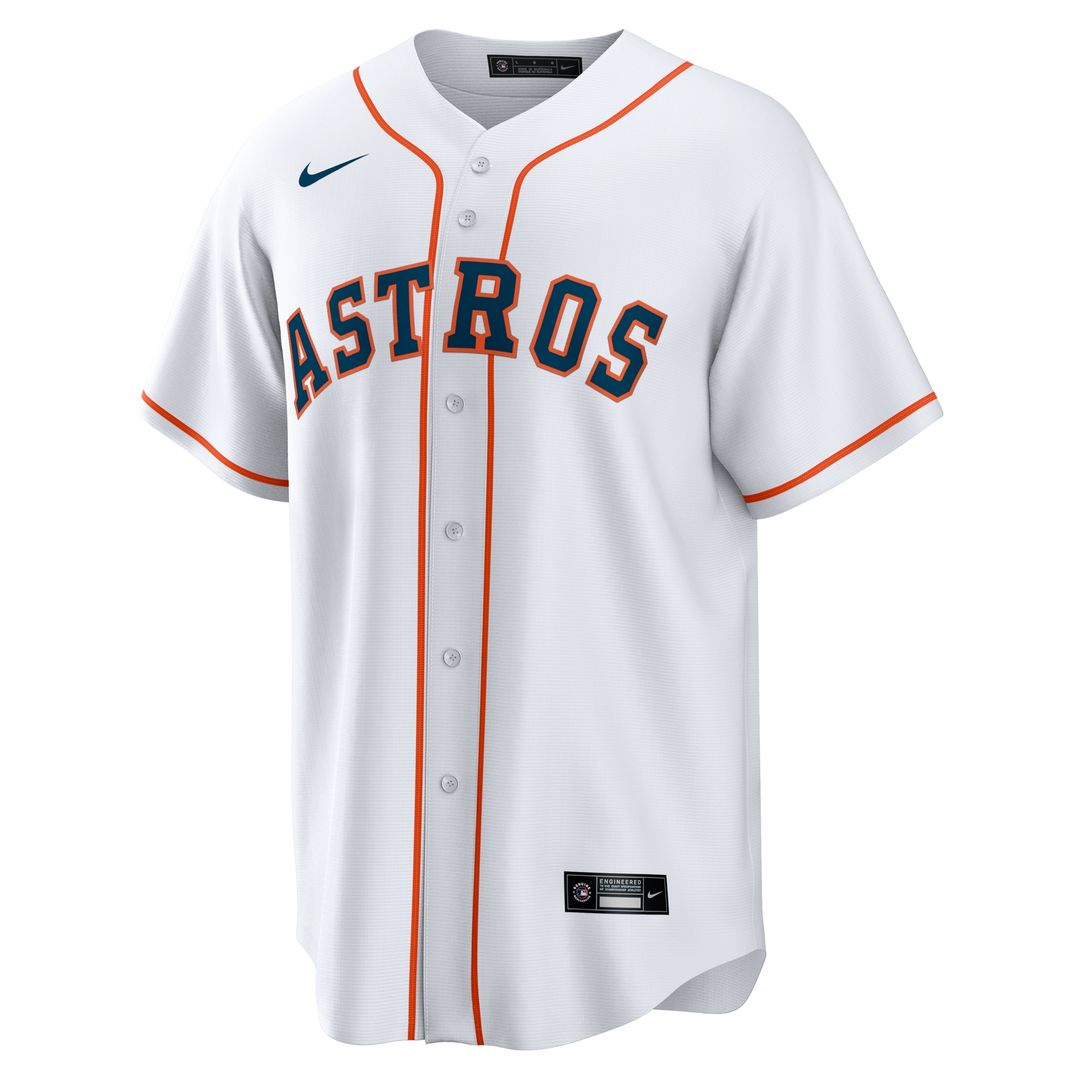 Houston Astros Hunter Brown Nike Home Replica Jersey - White