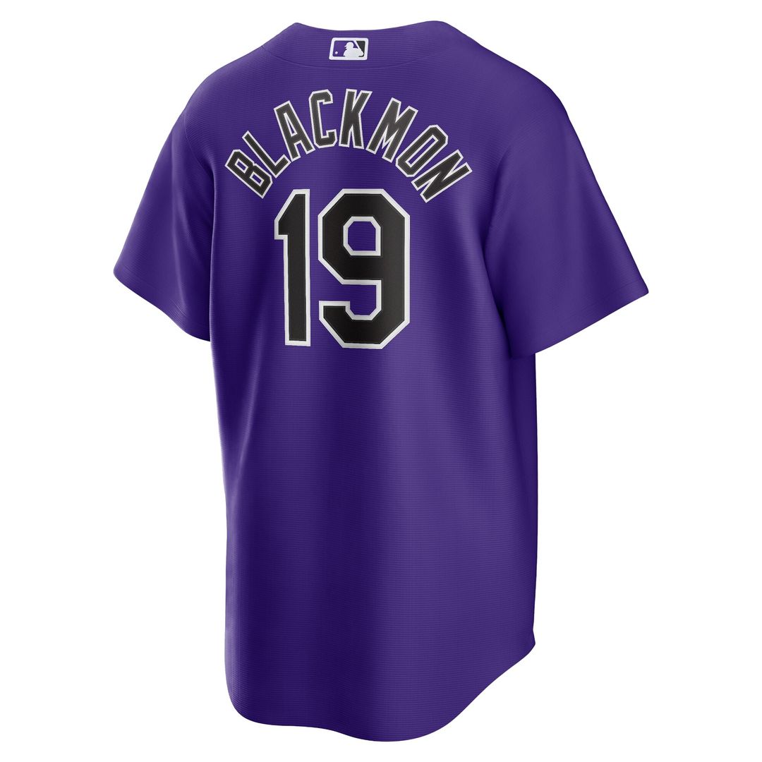 Colorado Rockies Charlie Blackmon Nike Home Replica Player Name Jersey - White