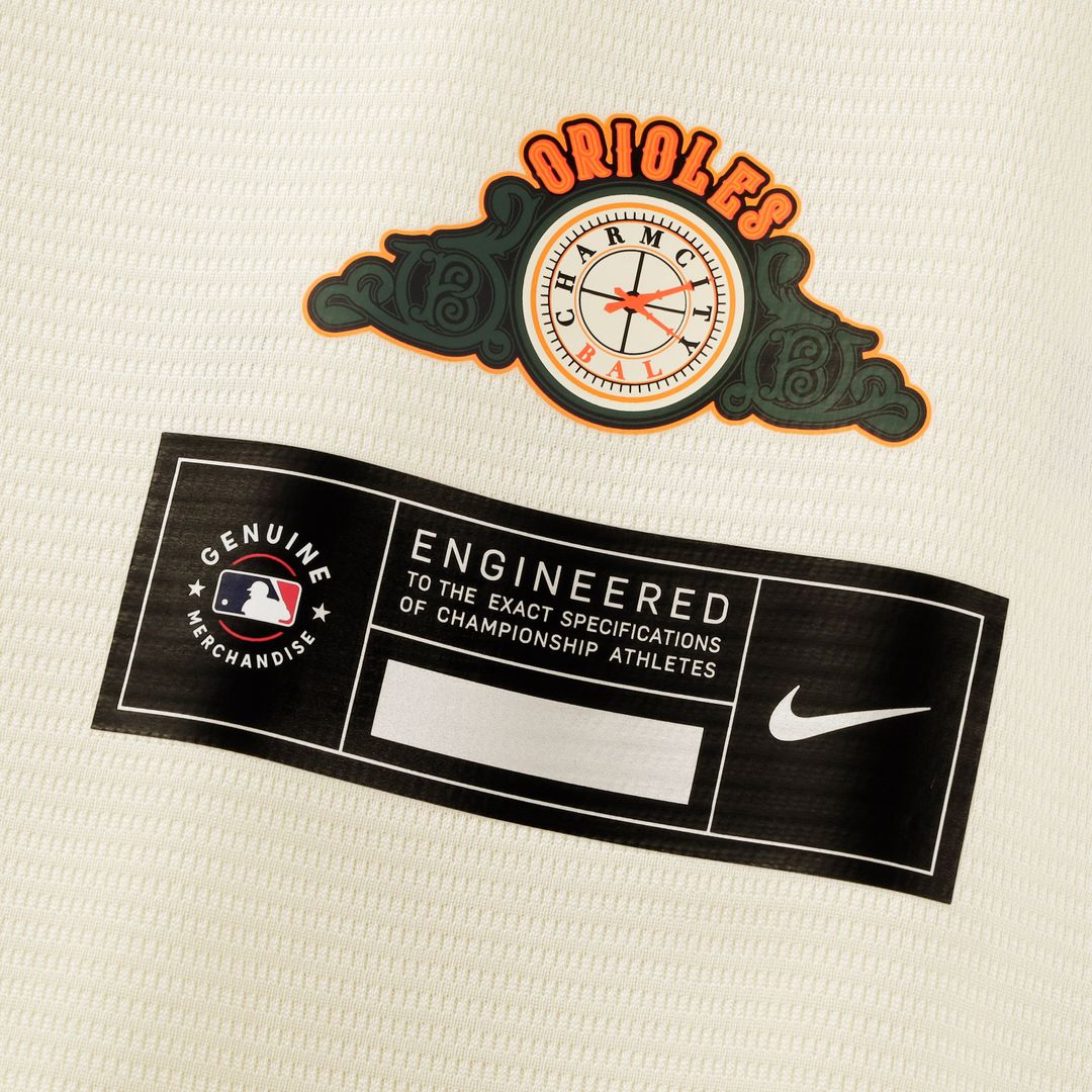 Baltimore Orioles Dylan Beavers Nike 2026 City Connect Stadium Jersey - Cream