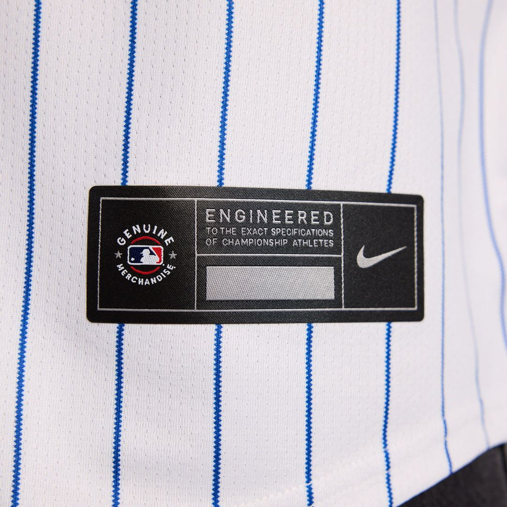 New York Mets Francisco Lindor Nike Home Limited Jersey - White