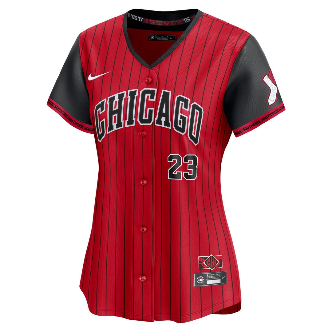 Chicago White Sox Andrew Benintendi Nike Women's City Connect Limited Jersey - Black