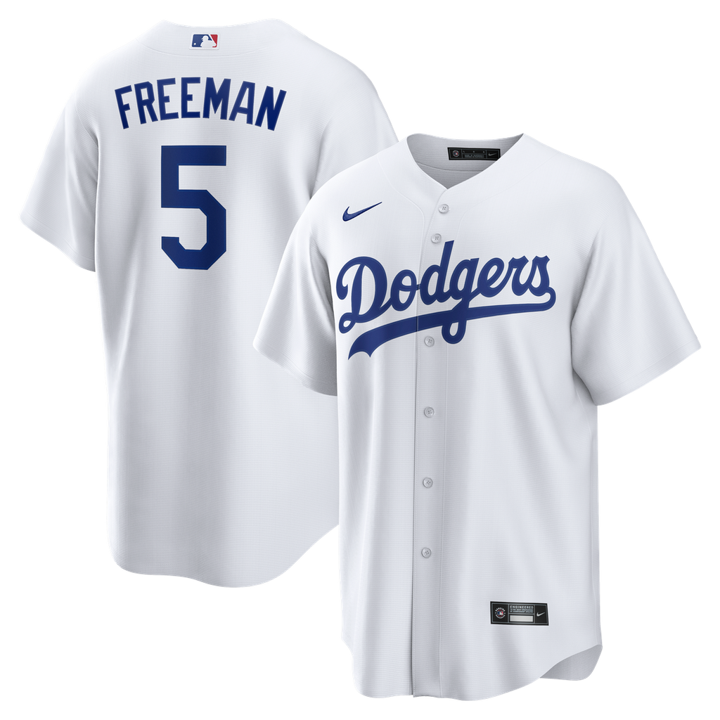 Los Angeles Dodgers Freddie Freeman Nike Home Replica Jersey - White