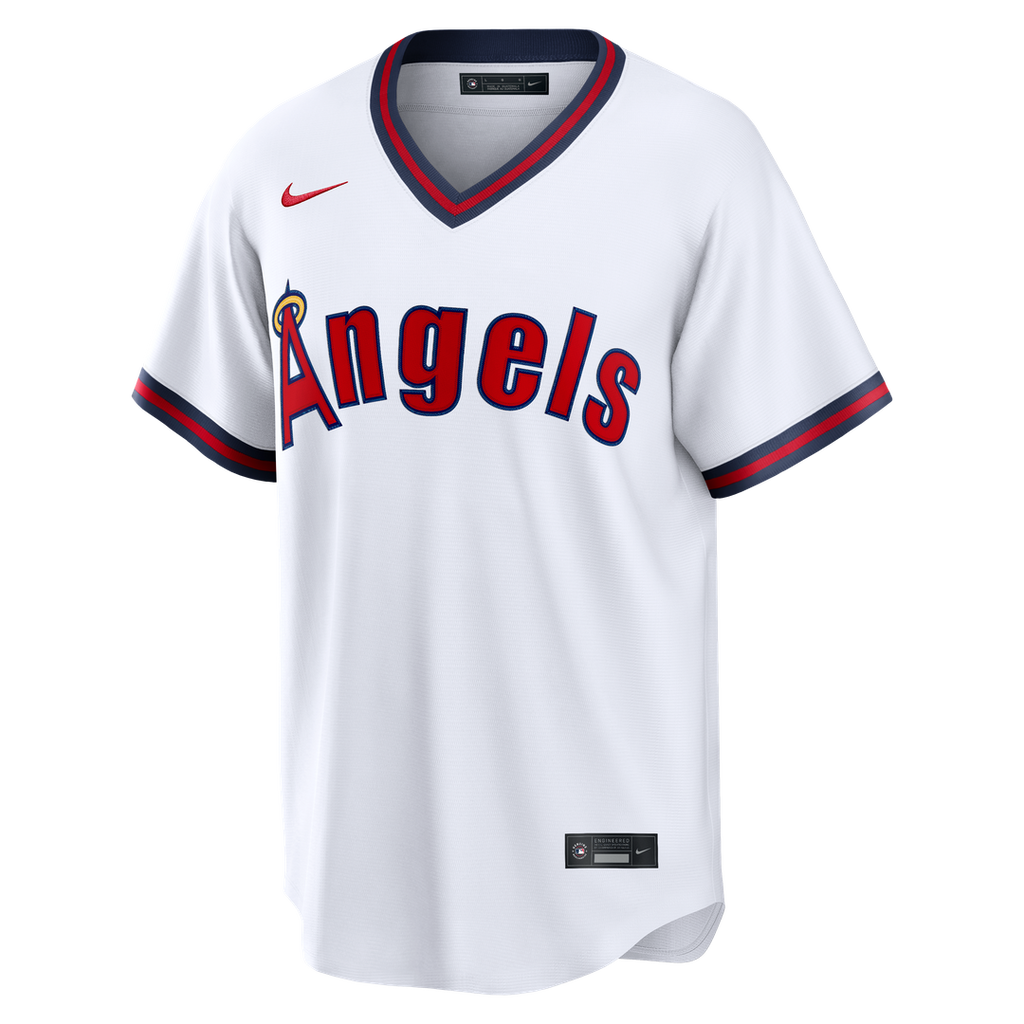 Los Angeles Angels Mike Trout Nike Road Replica Jersey - Gray