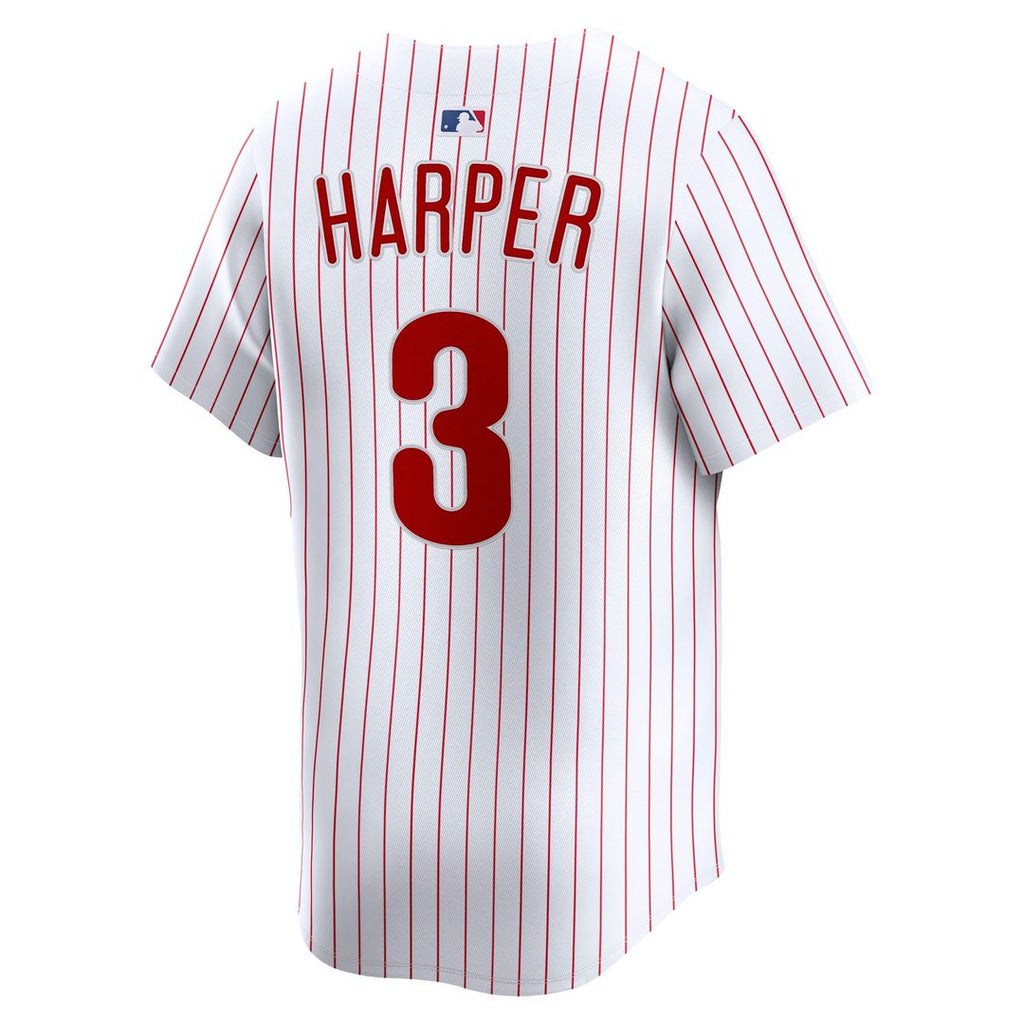 Philadelphia Phillies Bryce Harper Nike Road Limited Player Jersey - Gray