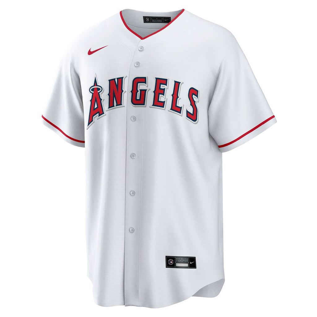Los Angeles Angels Nolan Schanuel Nike Home Replica Jersey - White
