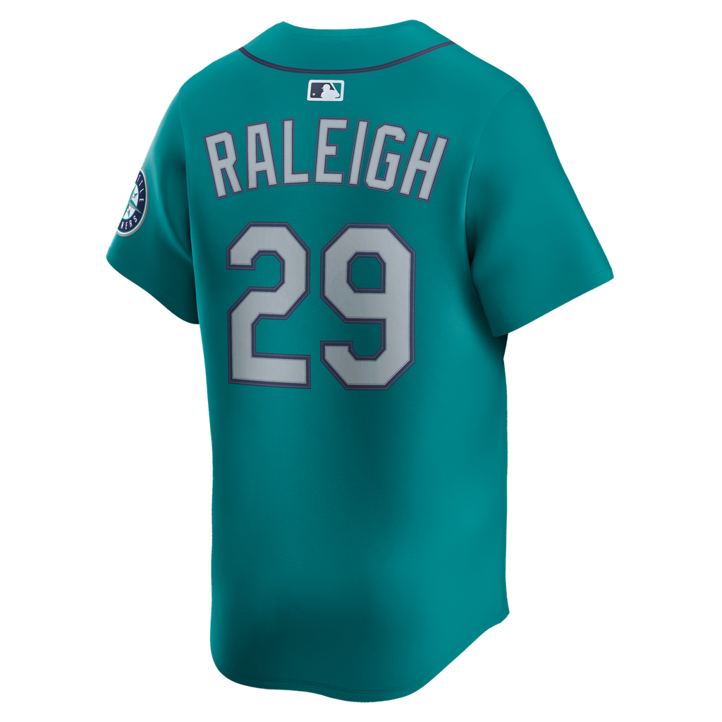 Seattle Mariners Cal Raleigh Nike Home Limited Player Jersey - White