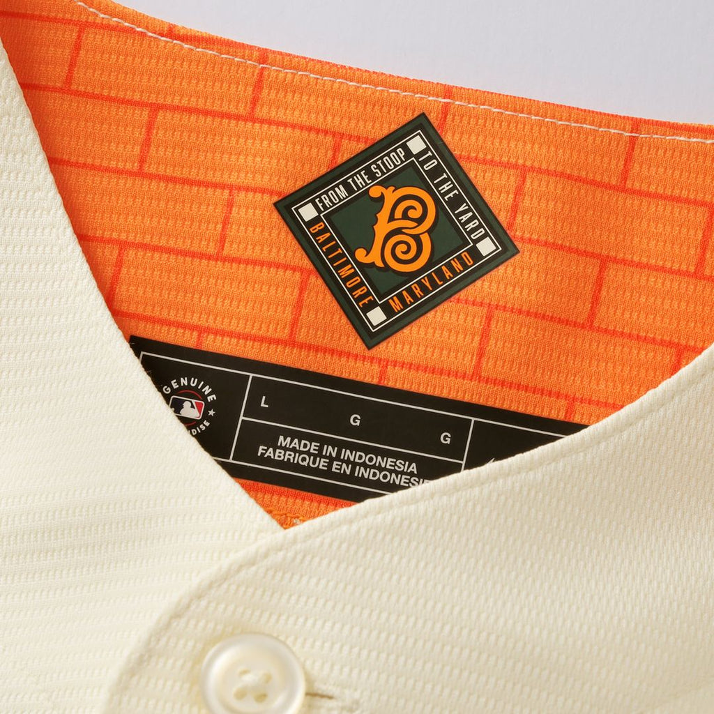 Baltimore Orioles Nike 2026 City Connect Stadium Jersey - Cream