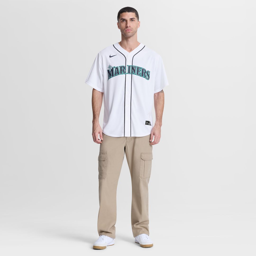 Seattle Mariners Cal Raleigh Nike Road Replica Jersey - Navy