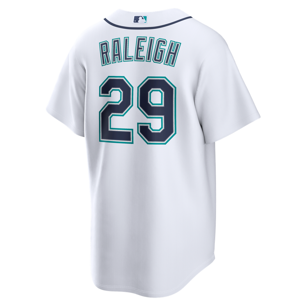 Seattle Mariners Cal Raleigh Nike Road Replica Jersey - Navy