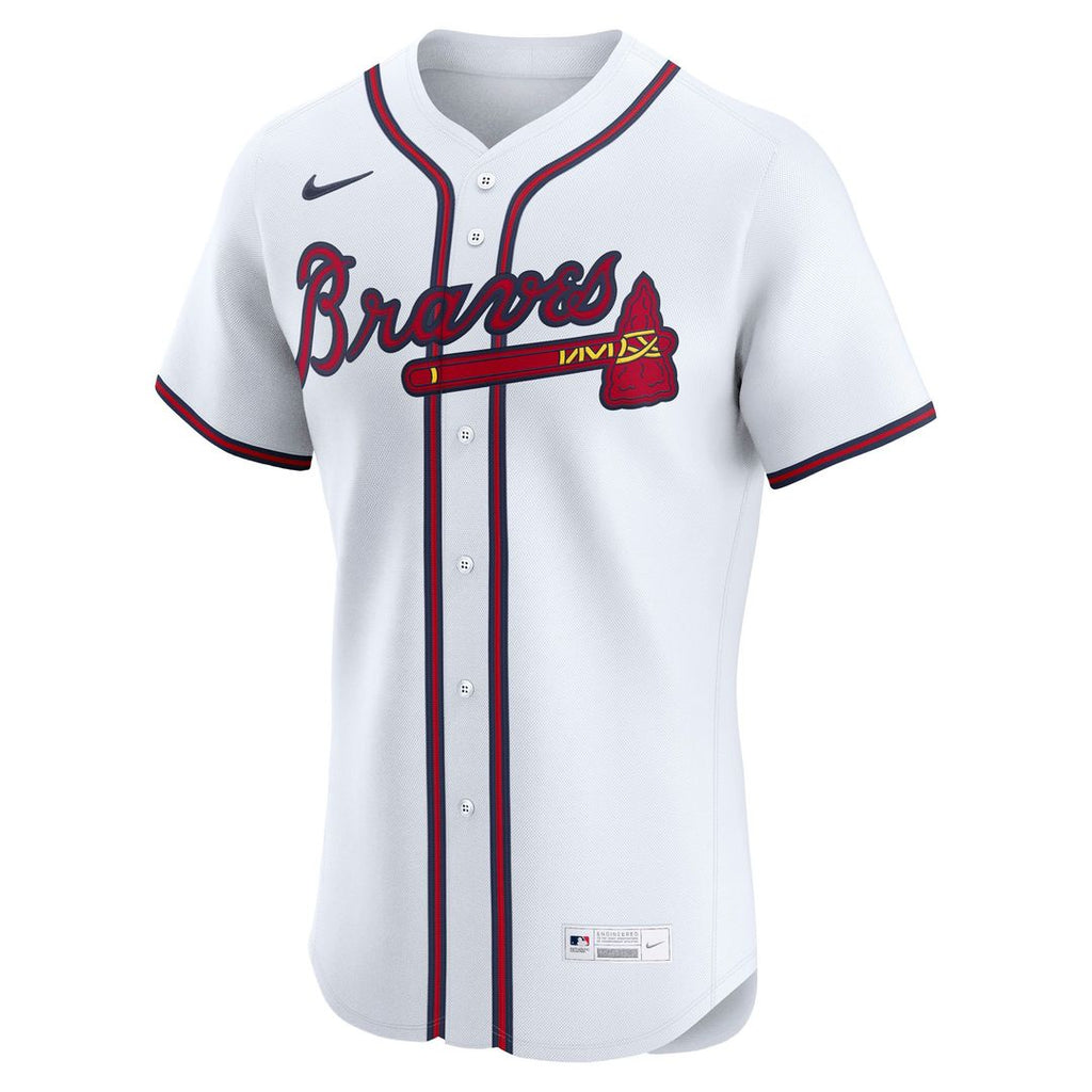 Atlanta Braves Ronald Acuña Jr. Nike Alternate Elite Jersey - Navy