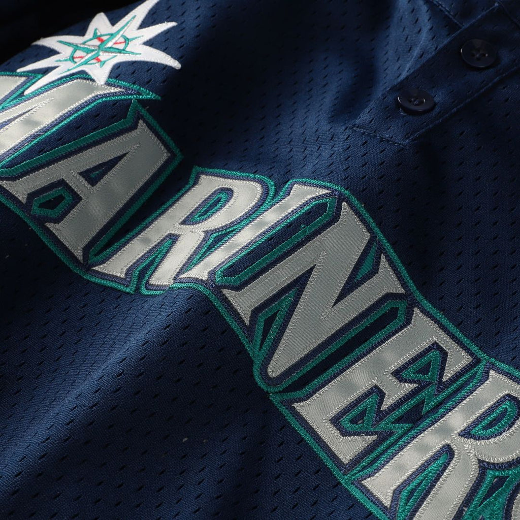 Seattle Mariners Ken Griffey Jr. Mitchell & Ness Preschool Cooperstown Mesh Batting Practice Jersey - Navy