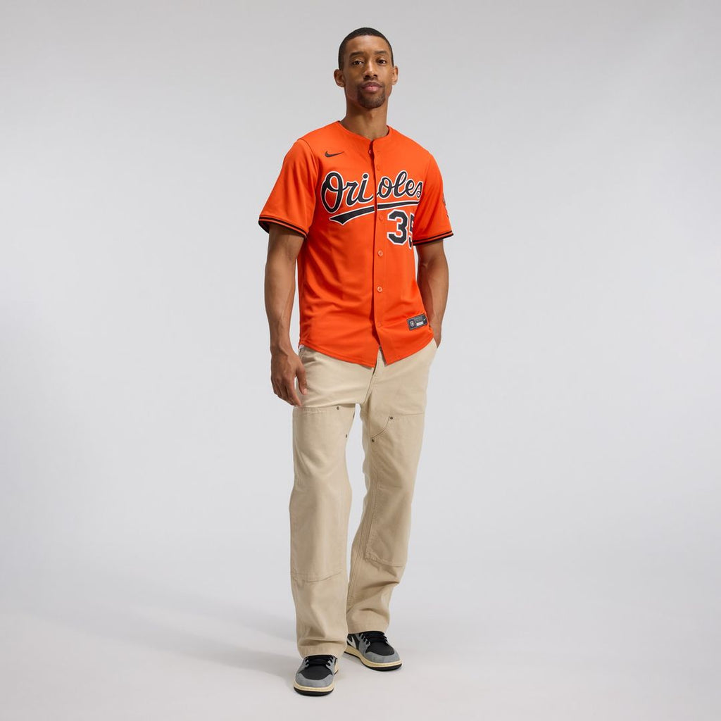 Baltimore Orioles Adley Rutschman Nike Road Limited Player Jersey - Gray