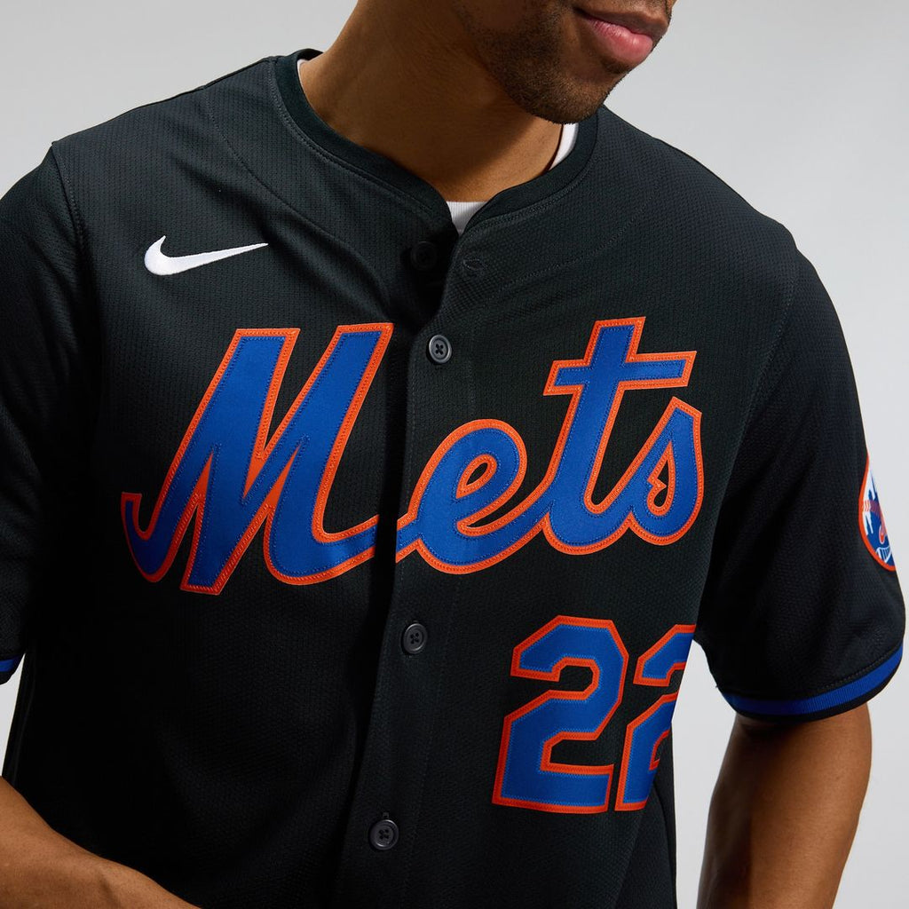New York Mets Juan Soto Nike Alternate Limited Player Jersey - Black
