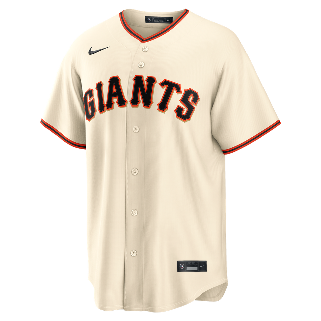 San Francisco Giants Bryce Eldridge Nike Home Replica Jersey - Cream