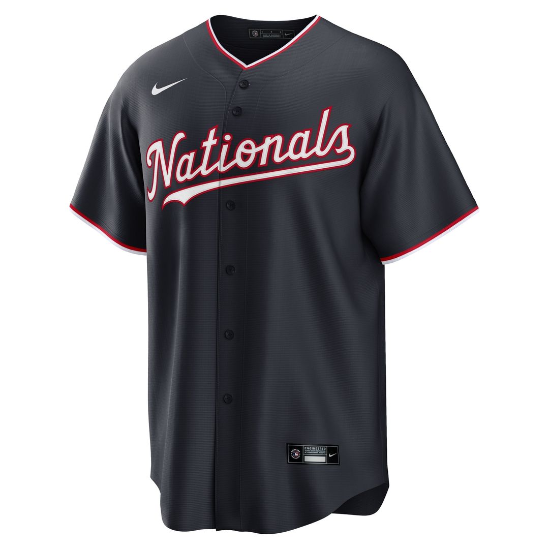 Washington Nationals Dylan Crews Nike Alternate Replica Jersey - Navy
