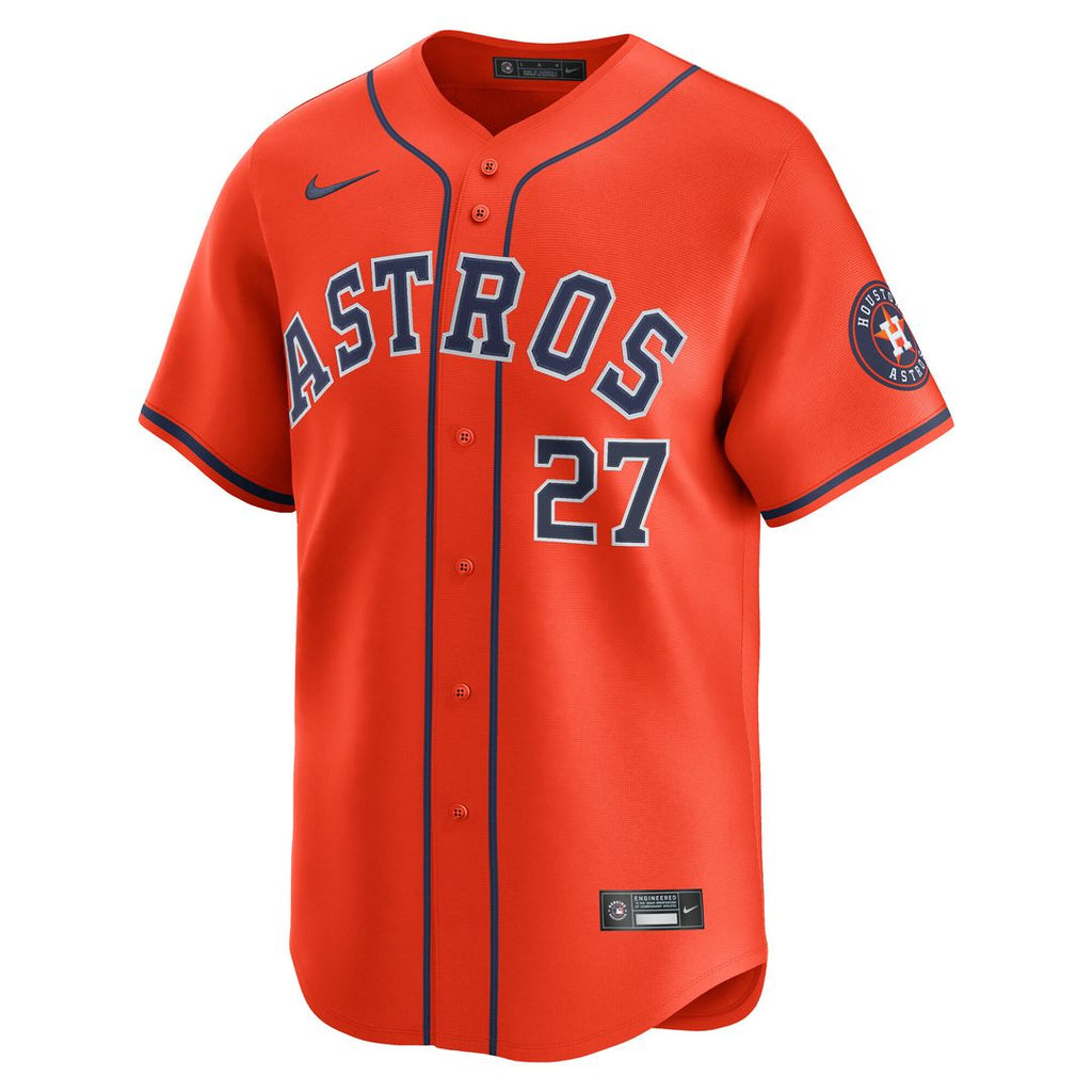 Houston Astros Jose Altuve Nike Road Limited Player Jersey - Gray