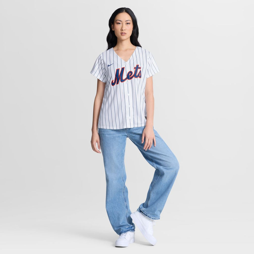 New York Mets Francisco Lindor Nike Women's Alternate Replica Jersey - Black